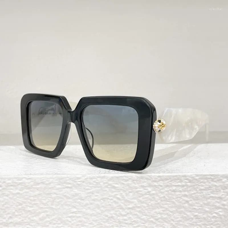 Sunglasses Men High Quality Design Classic Acetate Frame Outdoor Travel Driving Business Trend Carry Glasses