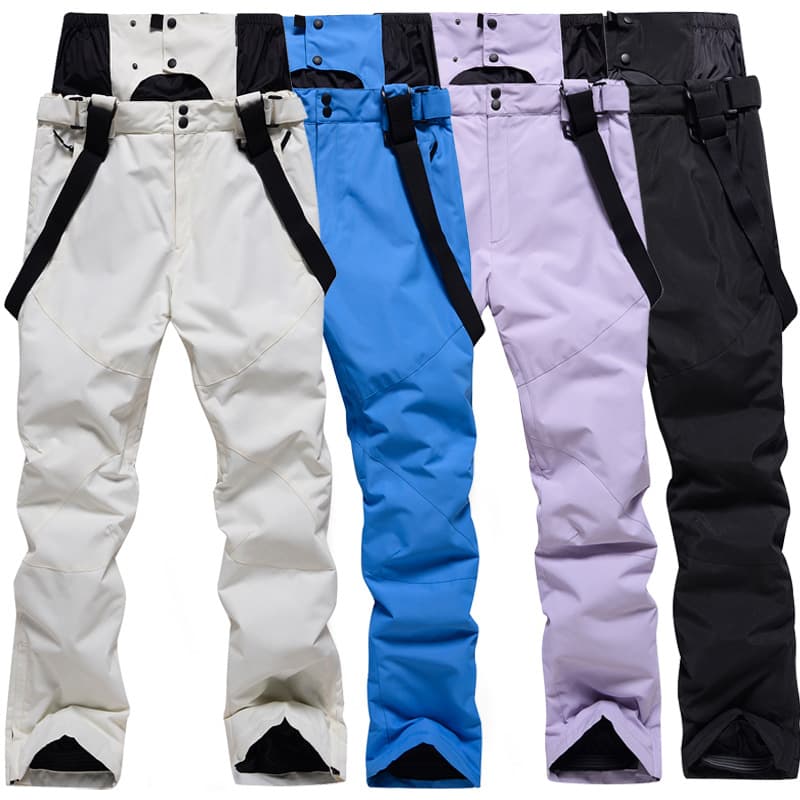 2025 New Ski Pants Men's Large Warm Single Board Double Board Thick Pants