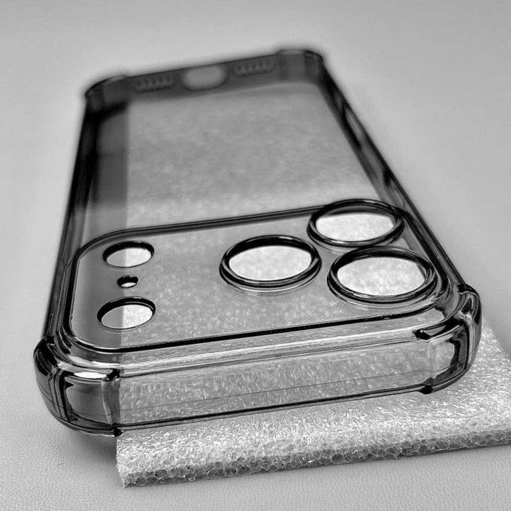 Shockproof Armor Case For Iphone 17 Air 16 15 14 Pro Max Plus 13 12 11 X XS XR 7 8 Transparent Soft Silicone Protective