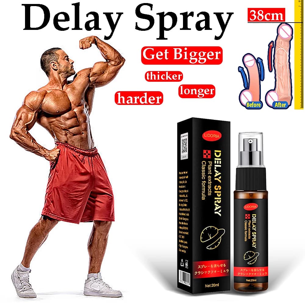 Delay Spray Sex Sex for Men 20ml Male External Use Anti Premature Ejaculation Lasting Long 60 Minutes Enl