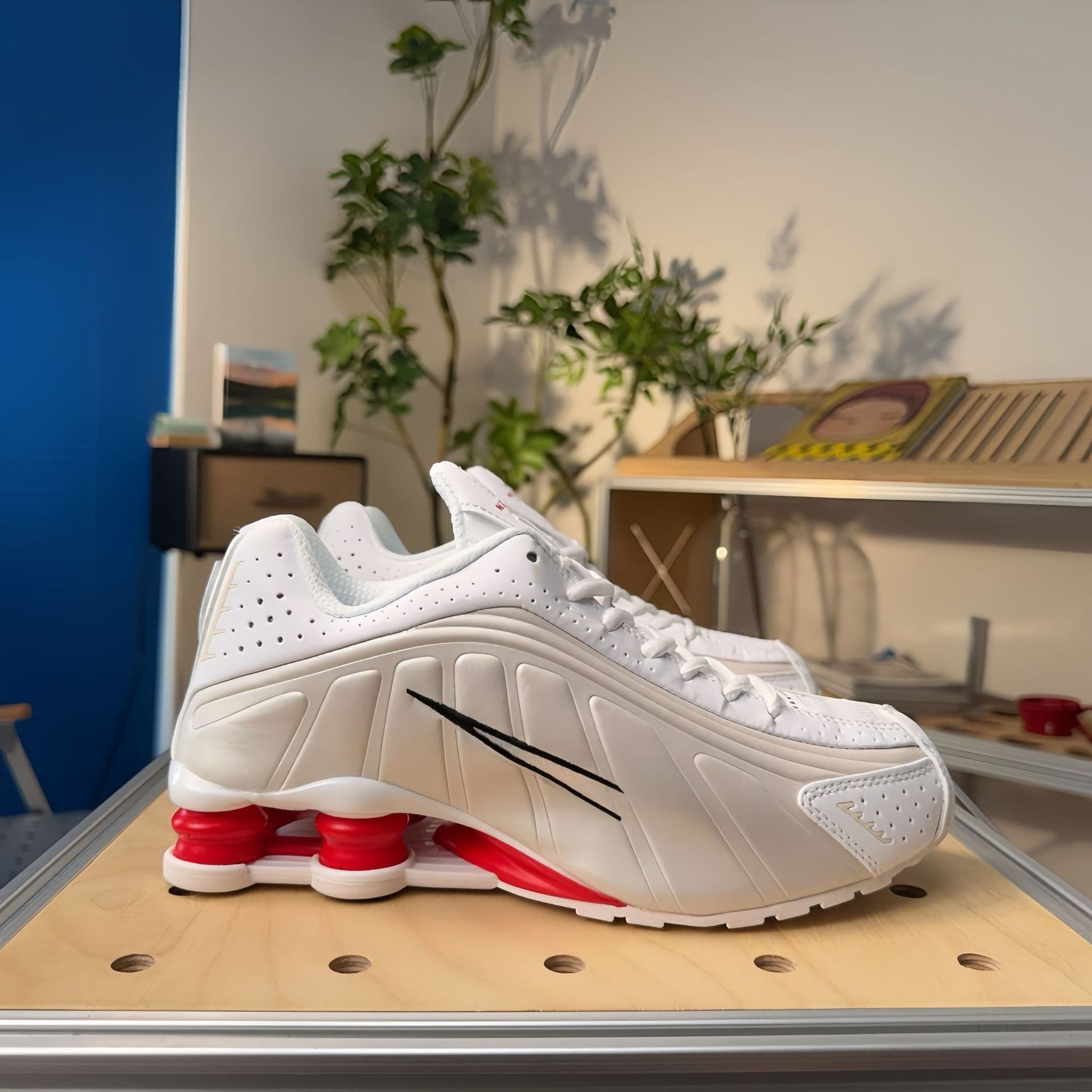 Chaussures de course unisexes SHOX R4 Neymar Collaboration, pointures 36 à 45, pour hommes et femmes, avec coussin d'air coloré.