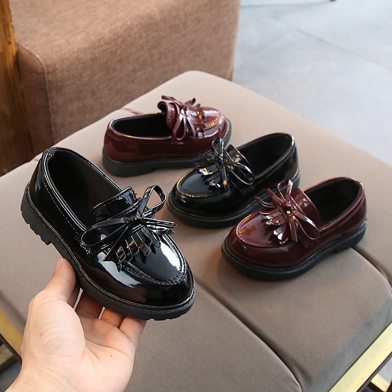 Child's shoes Children's leather shoes Students show shoes Retro girls patent leather single shoes show children's shoes girls single shoes