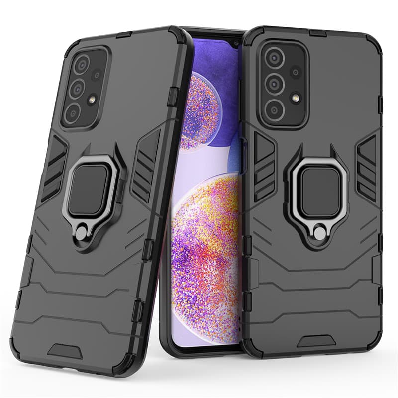 For Samsung Galaxy A73 A53 A33 A23 A03 A13 Core Hybrid Hard PC+Soft TPU Armor Anti-Drop Case Rotating Ring Stand Holder