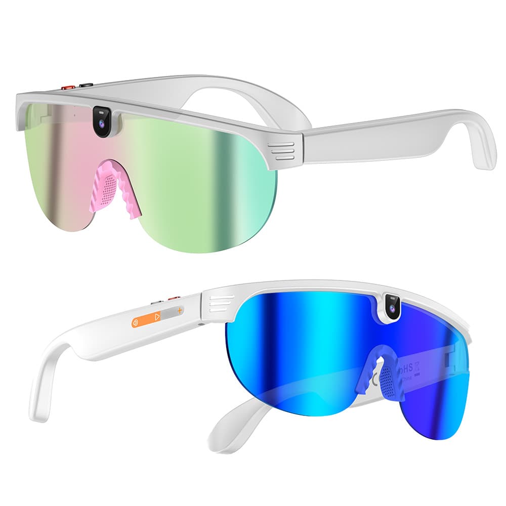 AIMB-G5 Smart Glasses 8.0million Pixel Camera 1200P Video Recording Outdoor Cycling Sports Translation