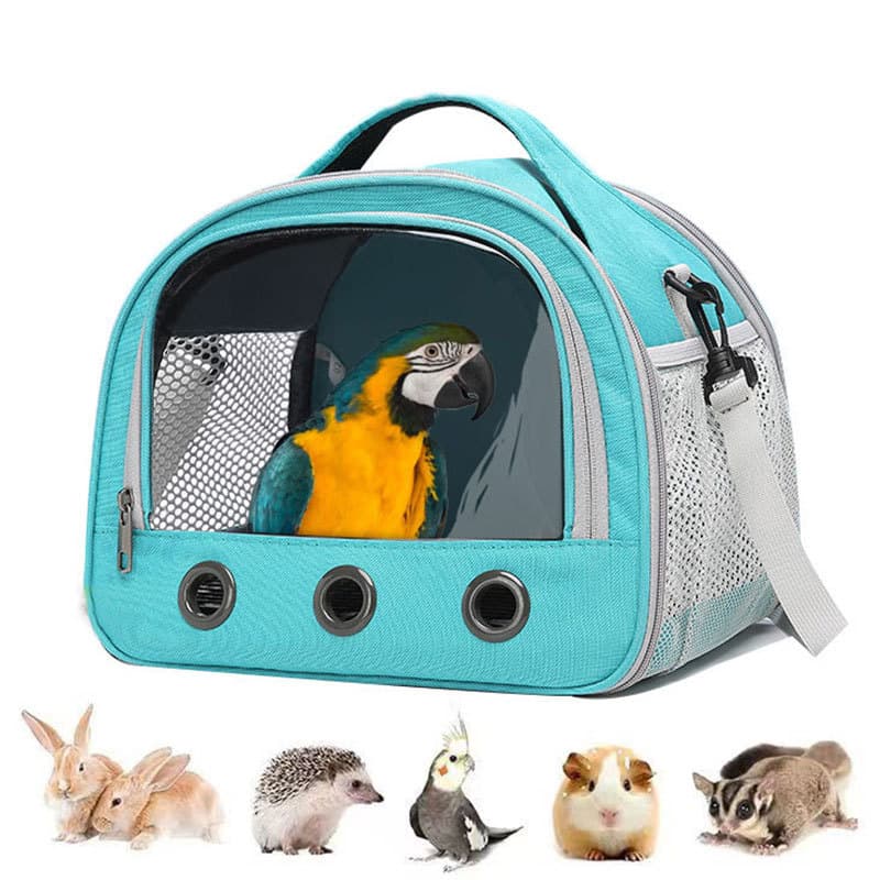 Bird bag portable foldable parrot travel bag hamster pigeon travel bag hand held single shoulder small pet travel bag