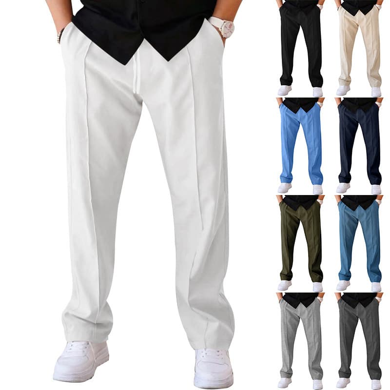 New Spring Summer Loose Casual Straight Sports American Oversize Men S Long Leg Pants