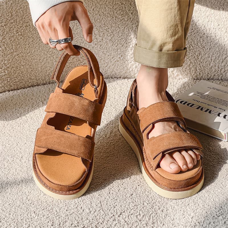 Sandals For Men And Women Original Niche Couple Summer Beach Thick Soles Wear Shoes