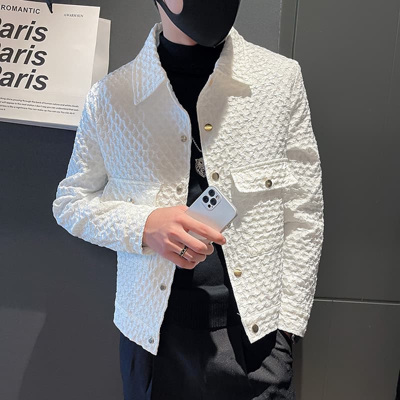 New Pi Shuai Xiaoxiang style jacket for men's spring and autumn fashion brands, high-end men's clothing for autumn wear