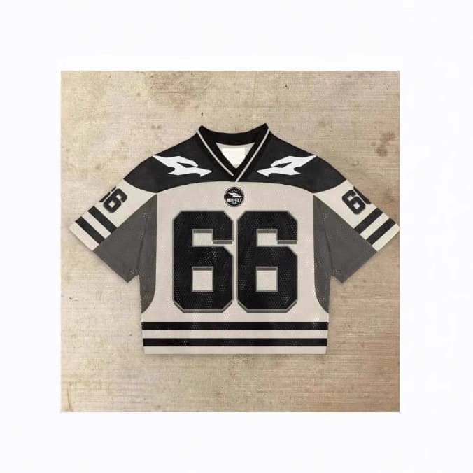 Suitable For All Seasons 2025 New Quality Jersey Sports V-neck Short Sleeve Digital Print Pullover Men's T-shirt