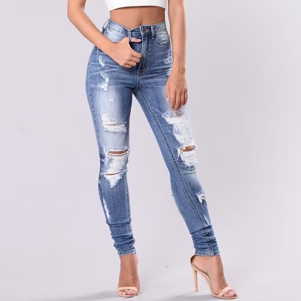 women's clothing denim ripped women's clothing