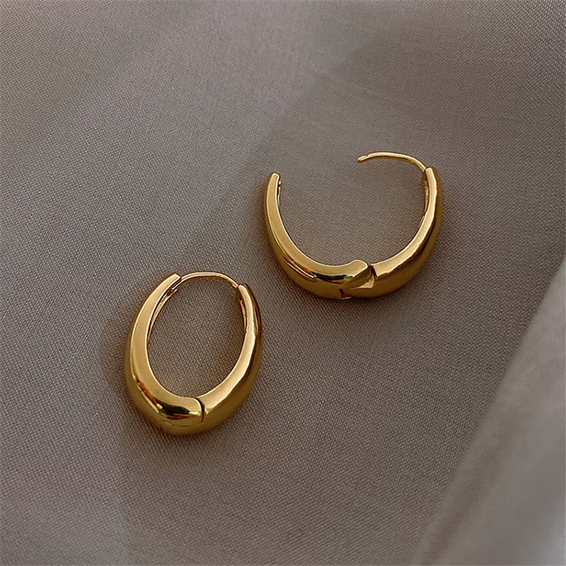 retro temperament earrings trendy internet celebrity simple cold style earrings female ear jewelry