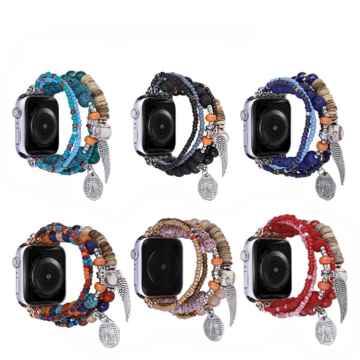 Jewelry Watchband Strap For iWatch Ultra 2 Series 10/9/8/7/6/5 Fashion Bracelet Watch Strap 42/44/45/46/49mm 38/40/41mm