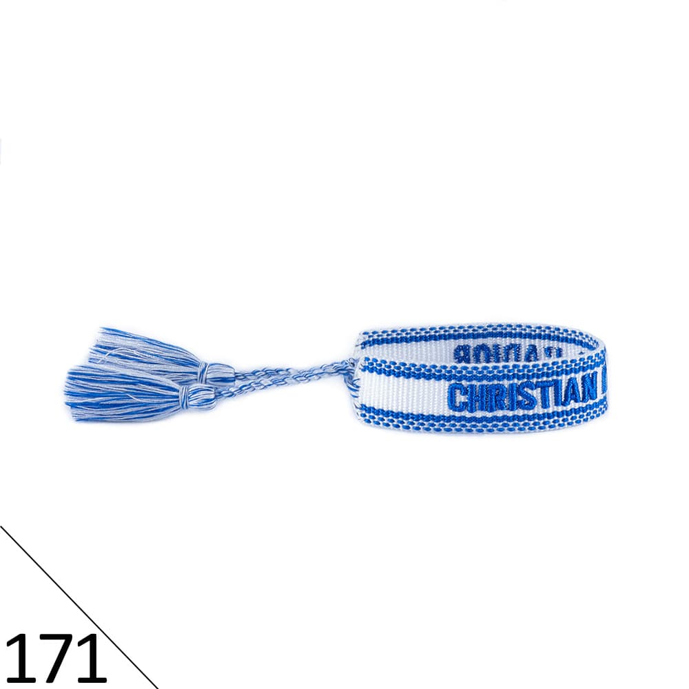 Bracelet unisexe tendance avec lettres tressées