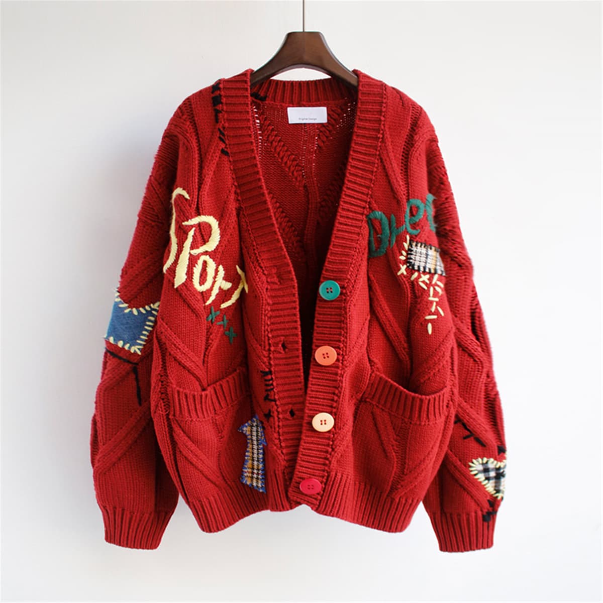Women's Fashion Niche Lazy Loose Women's Sweater Jacket