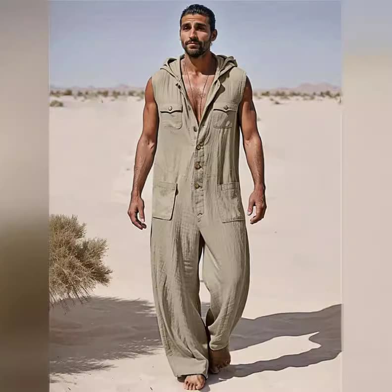 Men's Clothing Casual Jumpsuit