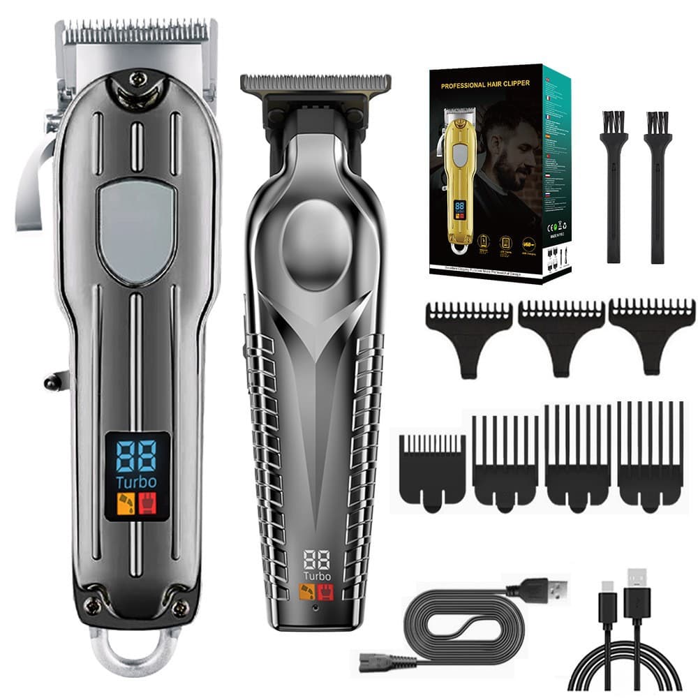 Mother Daughter Haircutting Kit Electric Hair Clippers Set Salon Grade Self Shaving Safe Garment Steamer