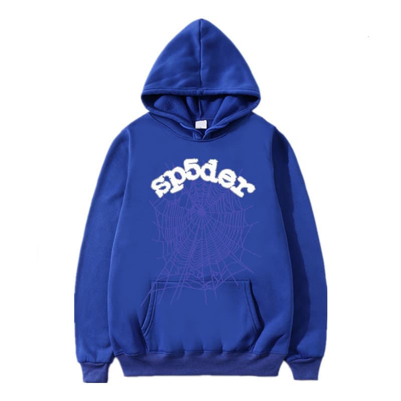 Sweat à capuche et pantalon de survêtement imprimé automne/hiver de la série Spider 555