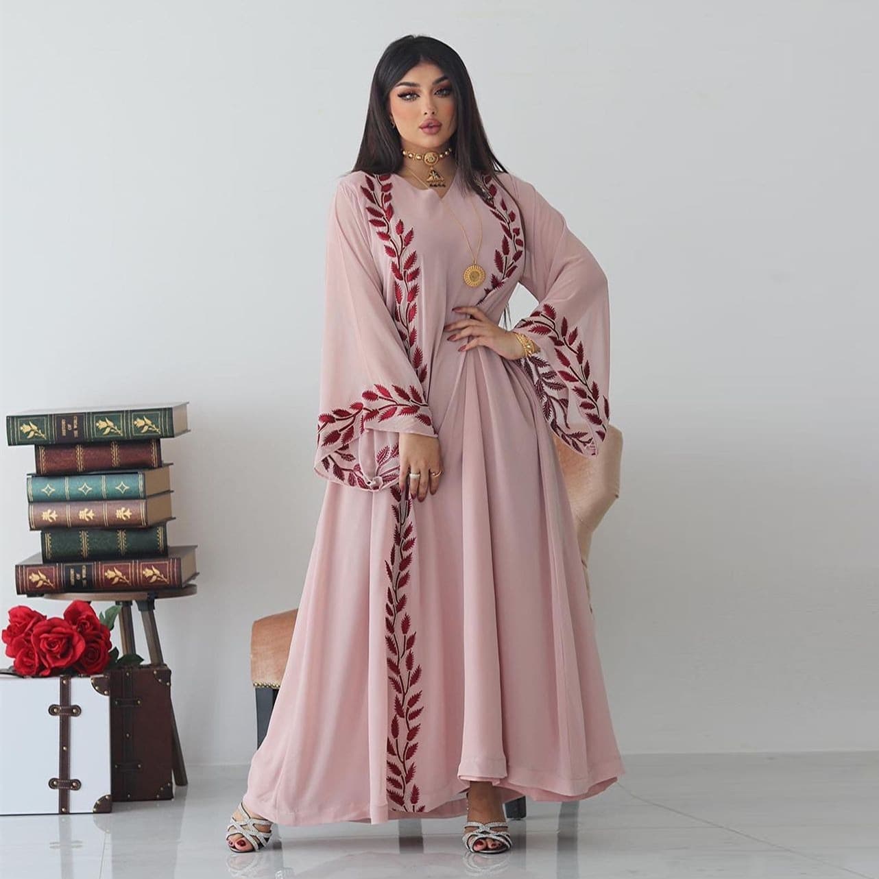 Women’s Clothing Women's Fashion Summer Chiffon Long Dress