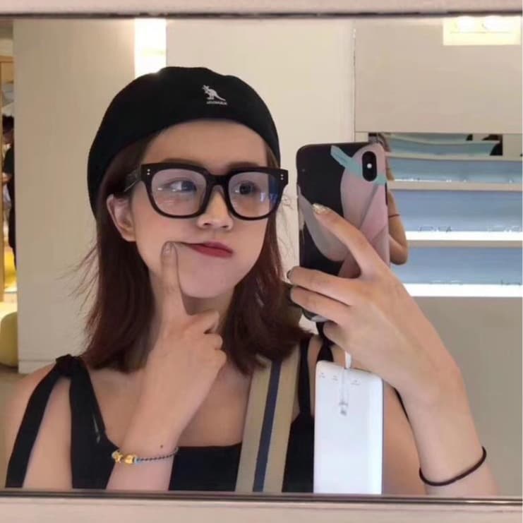 Retro Anti-blue Light Glasses For Men And Women, Ready-made Myopia Glasses For Myopia