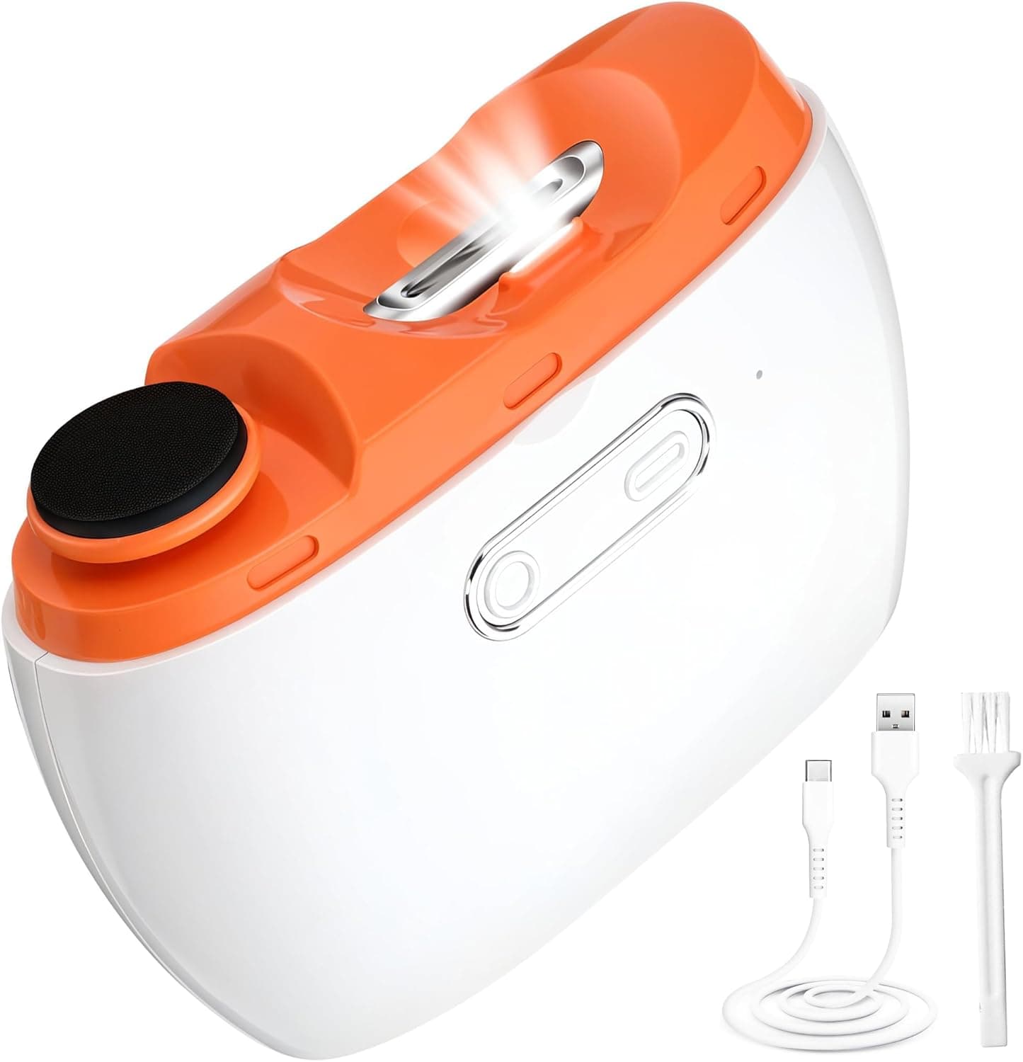 2-in-1 Electric Nail Trimmer/File - Rechargeable For All