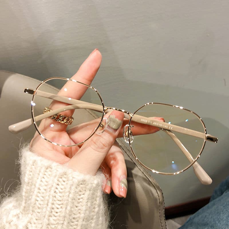 Korean Style Student Myopia For Women, Anti-Blue Light, Definition, Internet Celebrity, High Appearance, Natural Look,