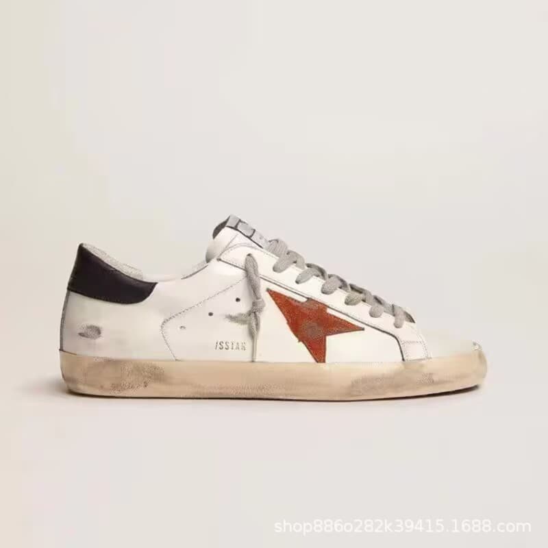 Baskets plates unisexes blanches en cuir véritable, style coréen, chaussures décontractées et confortables