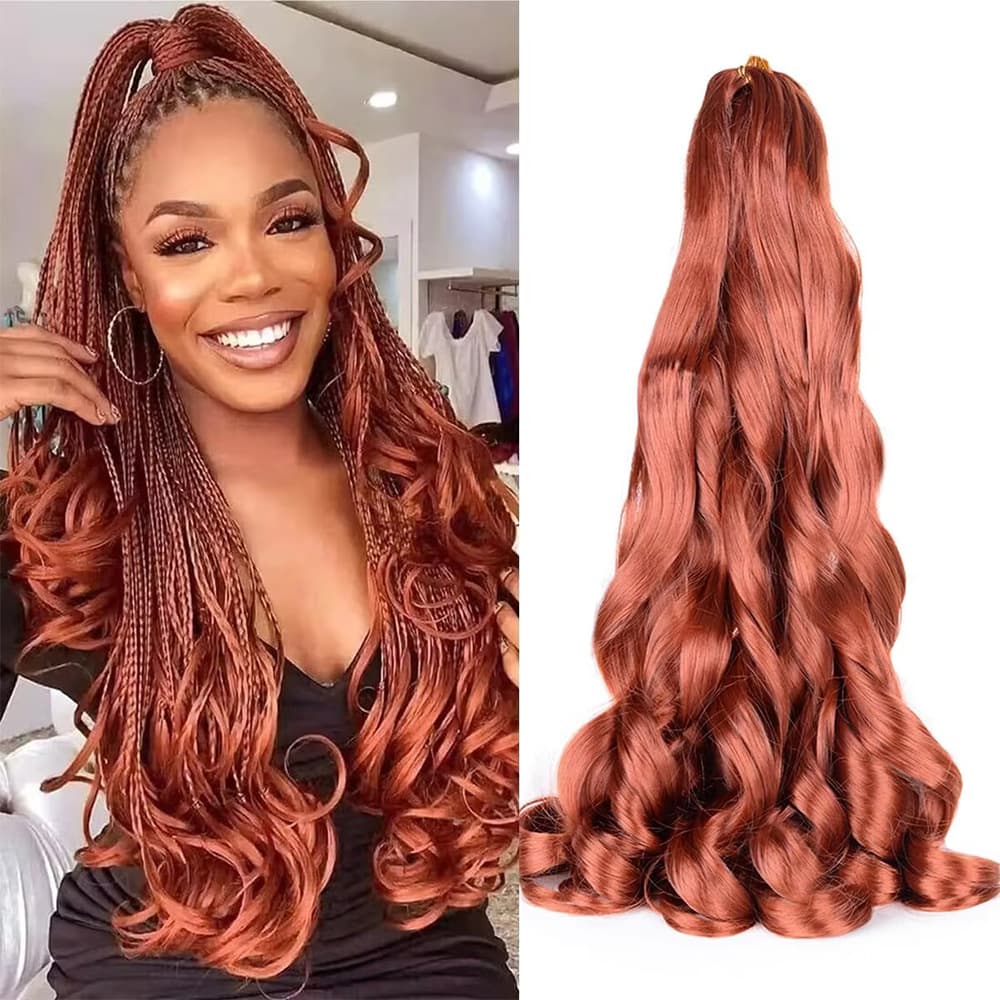 Hair Extensions Wigs Wig Extensions French Loose Big Curly Dreadlocks Crochet Hair French Natural Curly Braided Hair