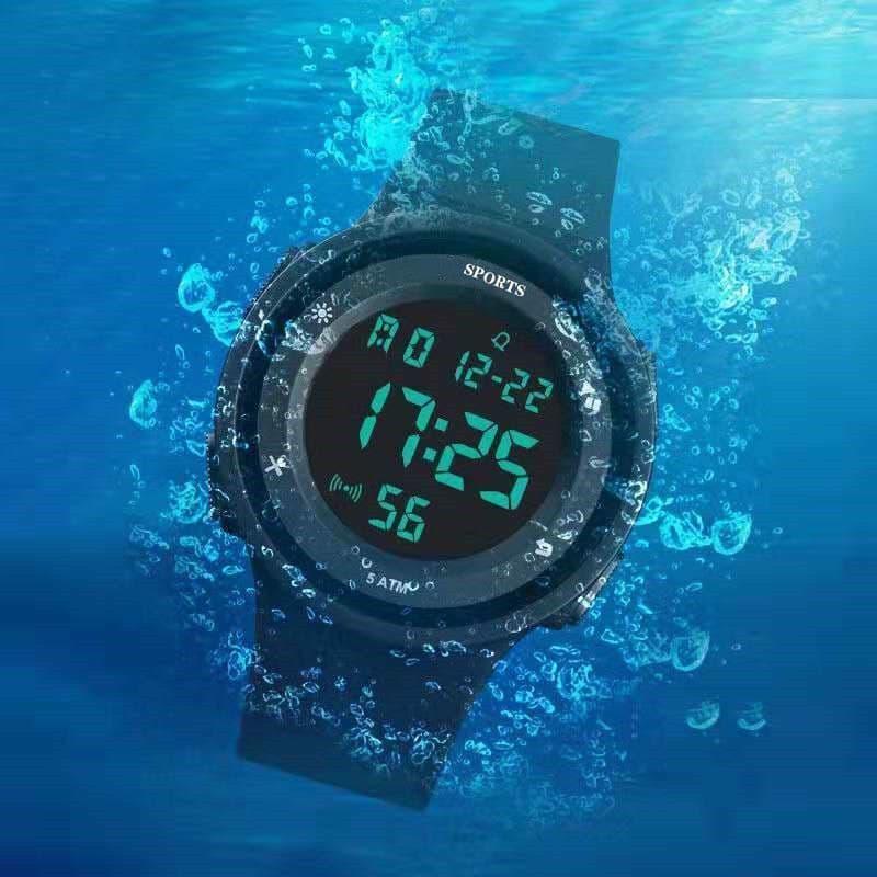 Fashion Business Luxury Men's Women's Waterproof Luminous Electronic Watches Trend Simple Students Teenagers Children's Multifunctional Sports Watches