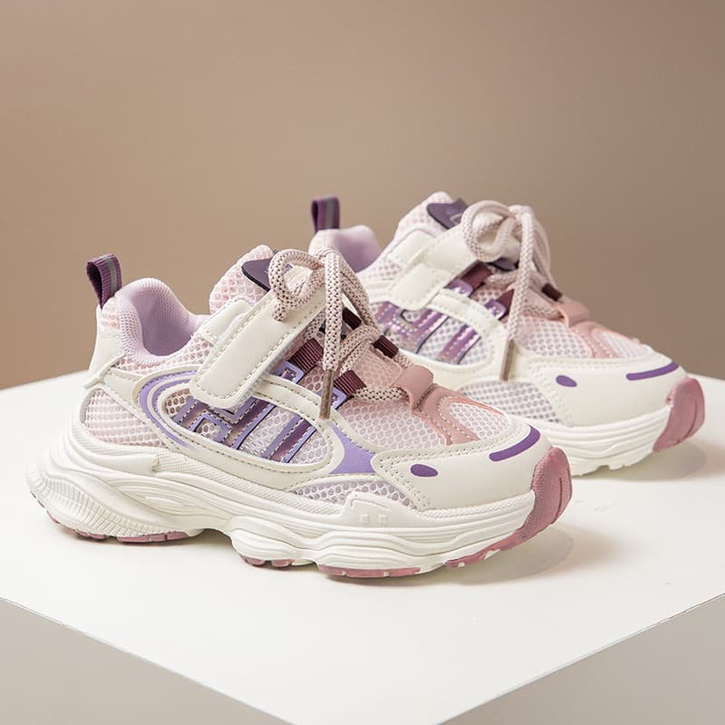 New Style Breathable Double Mesh Sneakers For Girls Spring Autumn Children's Shoes Dad Shoes For Boys And Girls