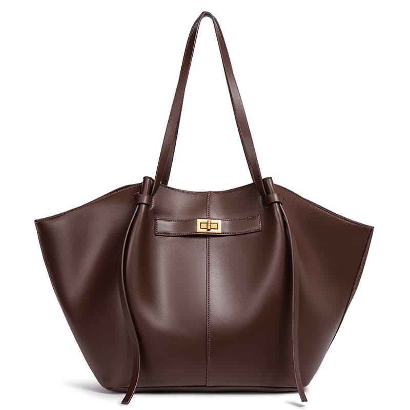 High-end Winged For Export, Large Soft Fashionable Tote Bag, 2025 New European American Style Handbag And Shoulder Bag