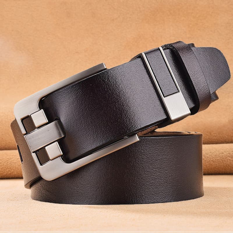 HOT Belt Male Fashion Men's Designer Cowskin Belts for Jeans Genuine Leather Strap Pin Buckle Plus Size 140 150 160 170cm
