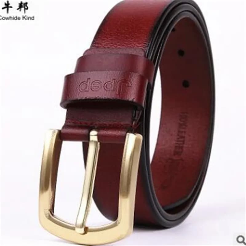 Korean version of pure cowhide retro clasp 100 with women's leather belt female fashion decoration wide1