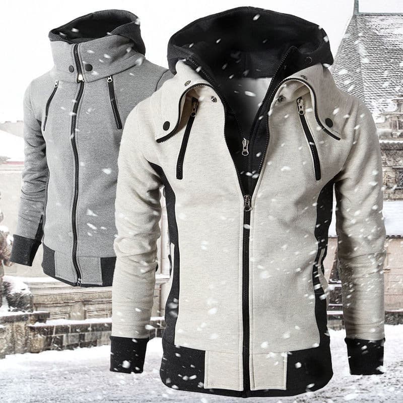 Men's clothing hooded casual sports suit Men's fashion trend hooded suit