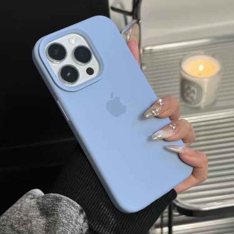 Coque de téléphone en silicone de haute qualité pour iPhone 15/14/12/11/13, coque anti-chute minimaliste tout compris