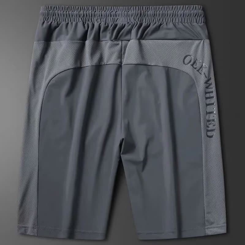 Men's Clothing Ice Silk Pants Men's Summer Thin Loose Straight Casual Trousers Quick Drying Breathable Sports Pants