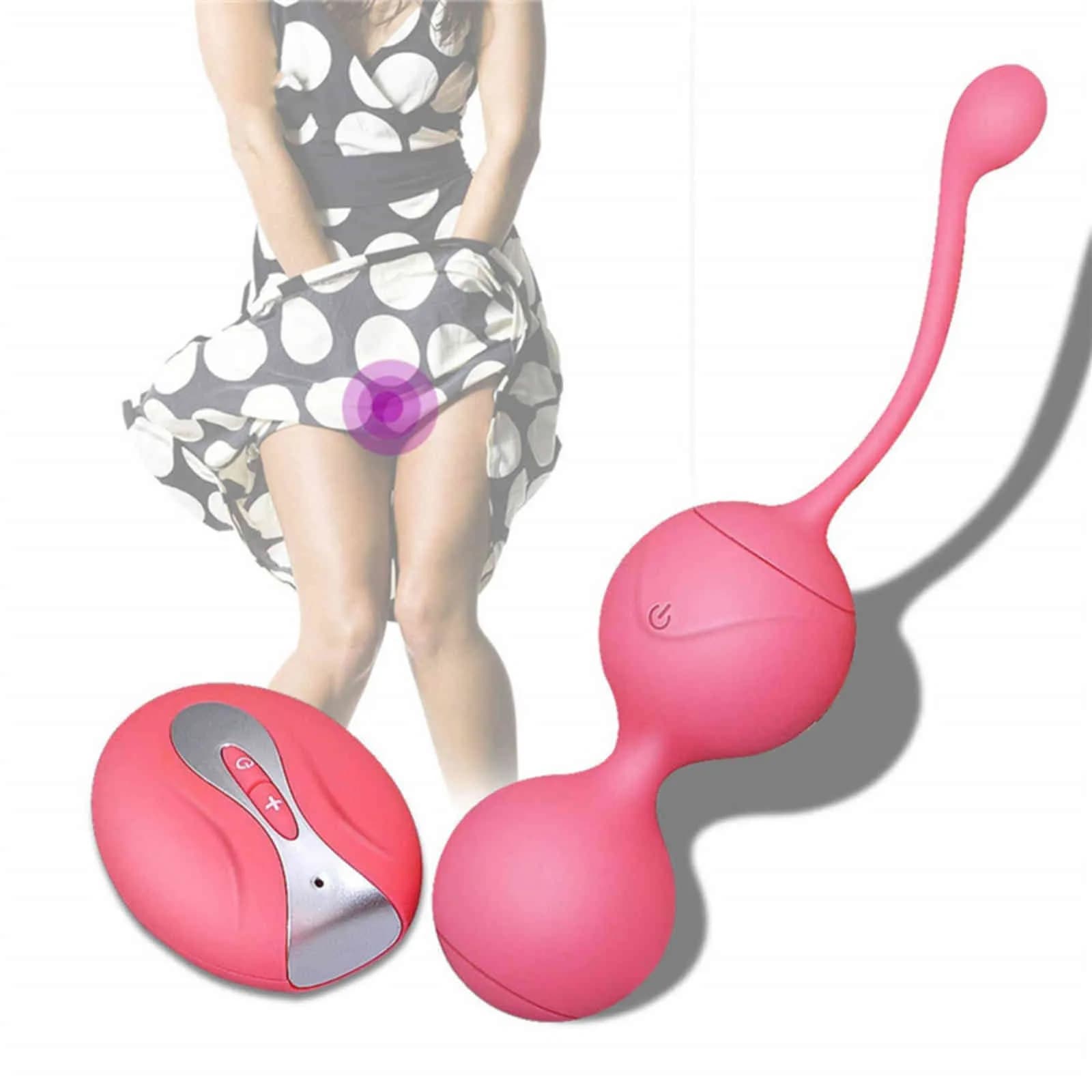 NXY Eggs Wireless Remote Vibrator Sex Toys For Woman Kegel Balls Geisha L Chinese Simulator Ben Wa 1124