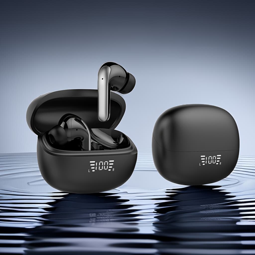 Wireless 5.3 Headset, 13MM Speaker, 40H Playback Time,, Type-C Fast Charging Box, Stereo Wireless In-ear Headphones, Suitable For IPhone And Android.