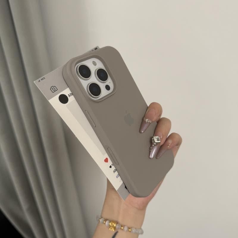 Bouton caméra IA intégré Dragon Fruit, couverture intégrale, compatible avec iPhone 16, iPhone 15, hommes et femmes, 14 PM Liquid