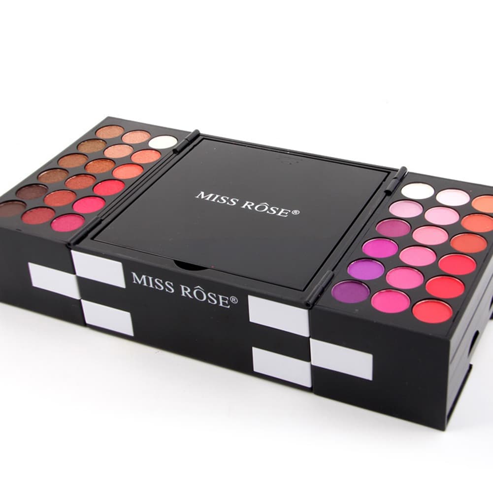 Hislaves 142 Color Eye Shadow 3 Blush Eyebrow Eyeshadow Palette Makeup Kit Cosmetics Set-