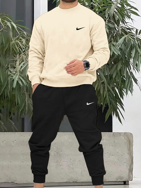 Nouveau sweat-shirt à capuche de couleur unie pour homme