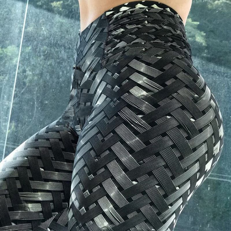 Women's clothing popular woven digital printing women's yoga pants yoga wear women's leggings