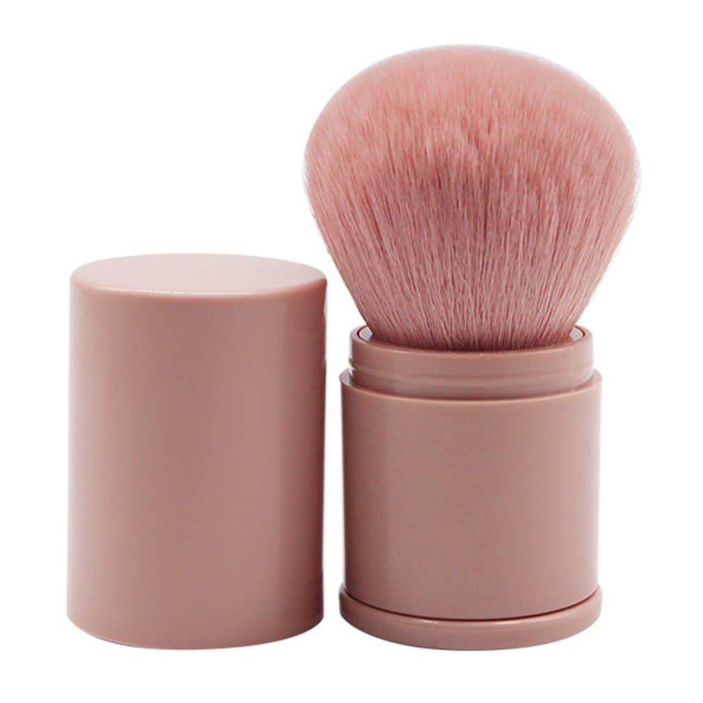 Retractable Makeup Brush One Large Powder Blush Brush With Lid Full Set Of Beauty Tools Convenient