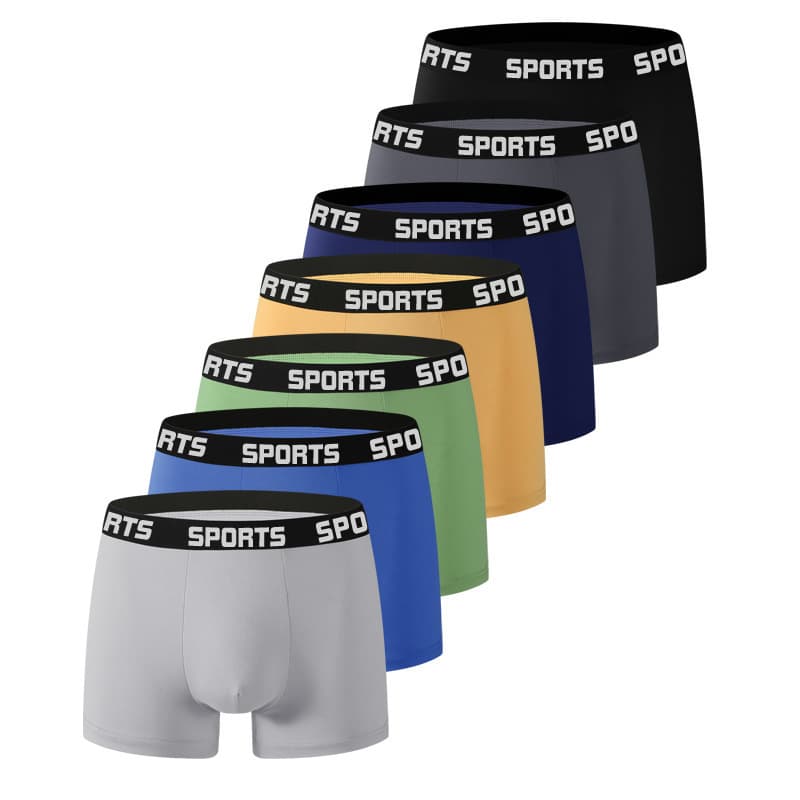 Men's Sports Boxer Shorts Personality Trend Hot Style Underwear For Men