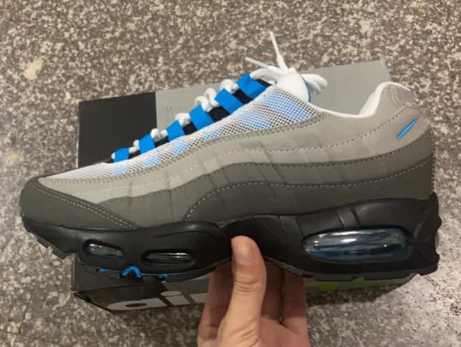 Chaussures de sport Putian Max95 avec amorti et coussin d'air, pour hommes et femmes, style décontracté.
