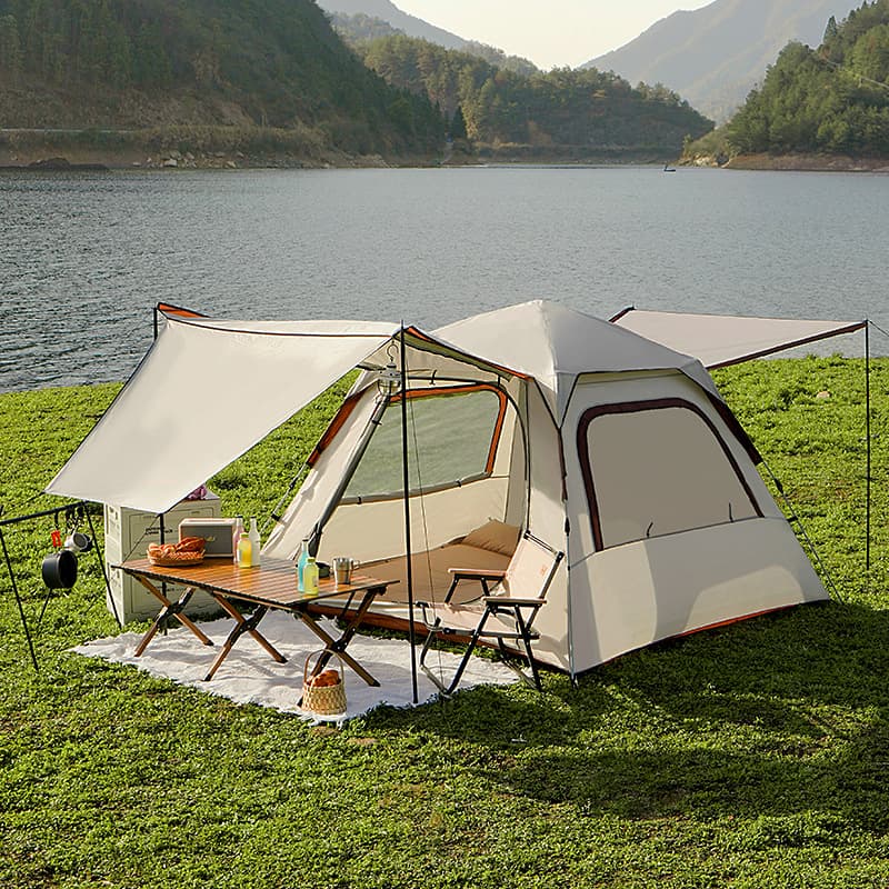 Wholesale New Tent Outdoor Canopy Integrated Convenient Automatic Two-in-One Rainproof Picnic Camping