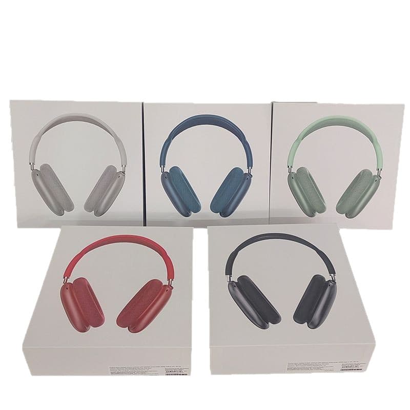 Casque Bluetooth supra-auriculaire Huaqiangbei neuf à réduction de bruit active, avec oreillettes magnétiques.