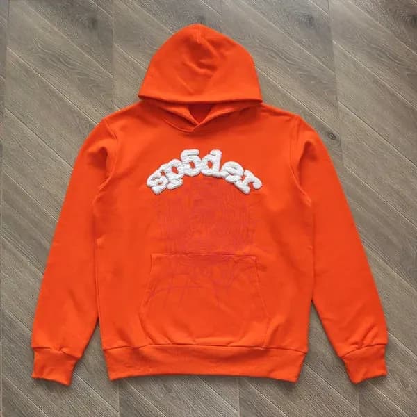 Sweat à capuche Spider pour enfants Sp5der 555555 Sweat à capuche pour garçons et filles, imprimé toile d'araignée de haute qualité