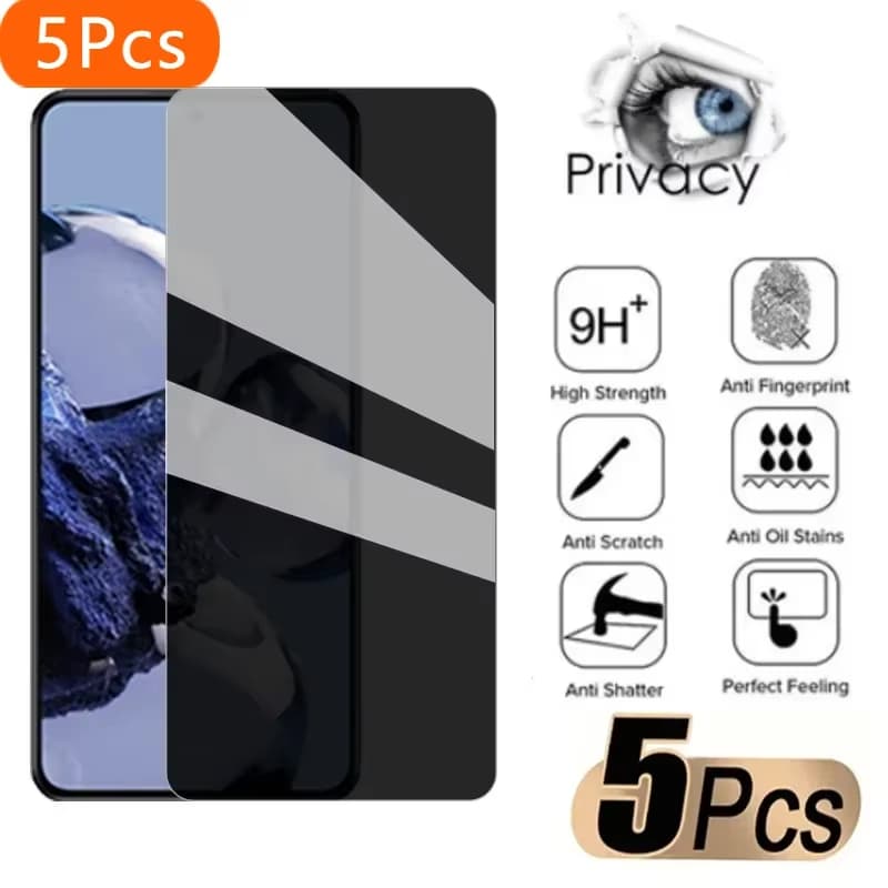 5Pcs Privacy Screen Protector For Samsung A16 A15 A14 A13 A06 A05 A03 A56 5G A55 A54 A53 A52 A36 A35 A34 A33 A26 A25 A24