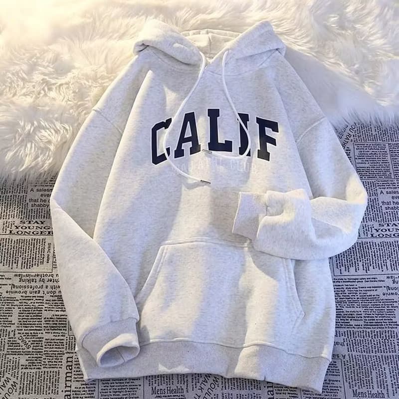 Men's Clothing autumn and winter new velvet thickened sweatshirt men's oversize Korean version loose student jacket tops men's trend
