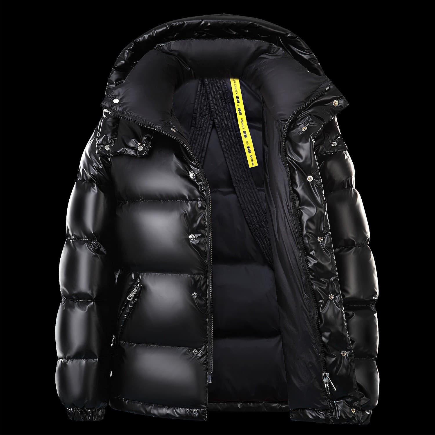 Men's Short Puffer Jacket With Hood - Lightweight & Warm Winter Coat, Water-Resistant Shell, 600+ Fill Power Duck Down, Breathable Lining